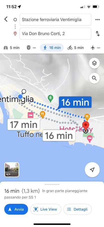 Apartmán Casa Di Bea Ventimiglia Exteriér fotografie